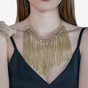 gold necklace