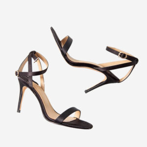 black high heels