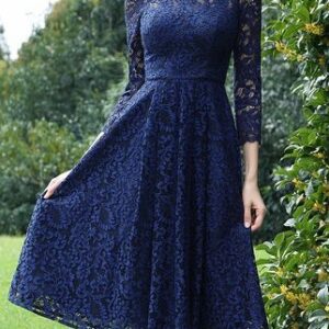 1.ax Alnich night dress navy irs